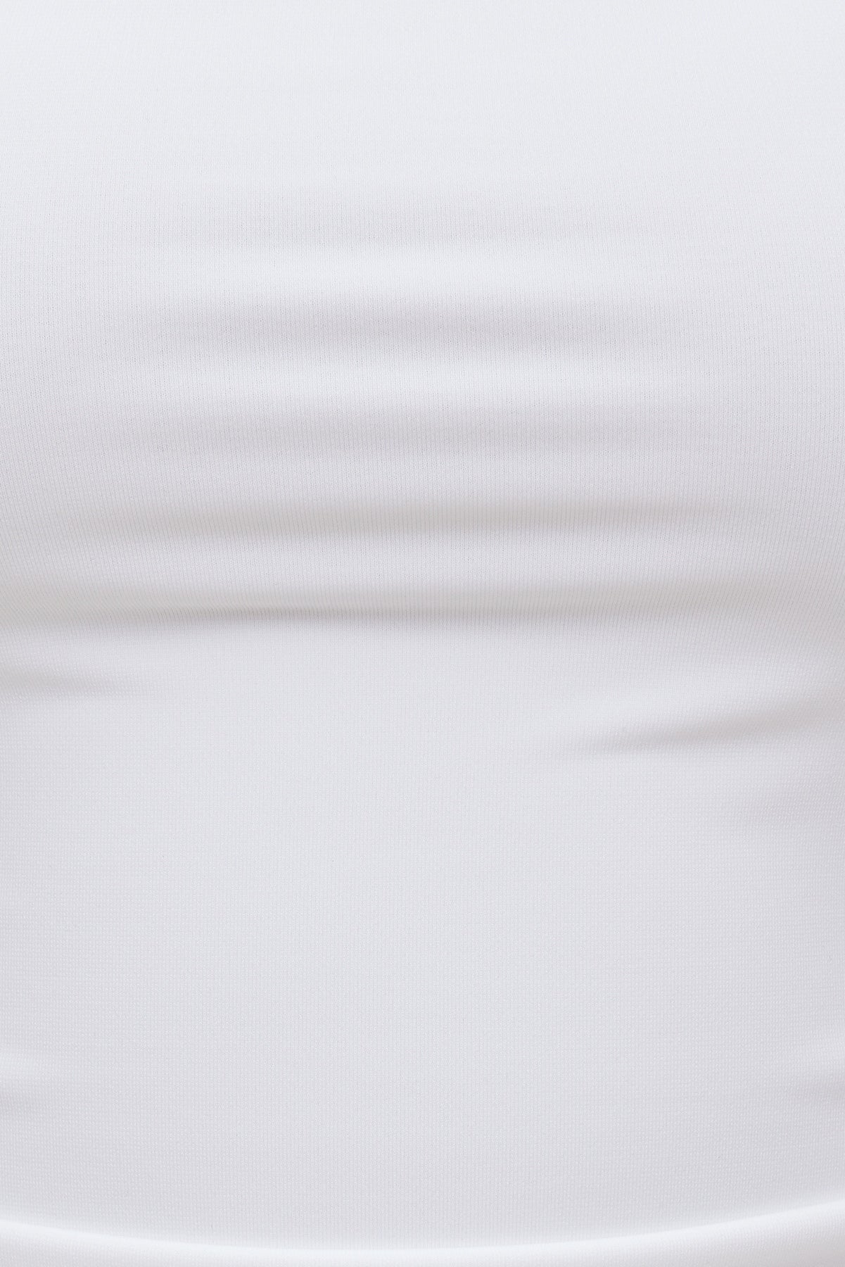 Sculpt Halter Top White - Dynamite