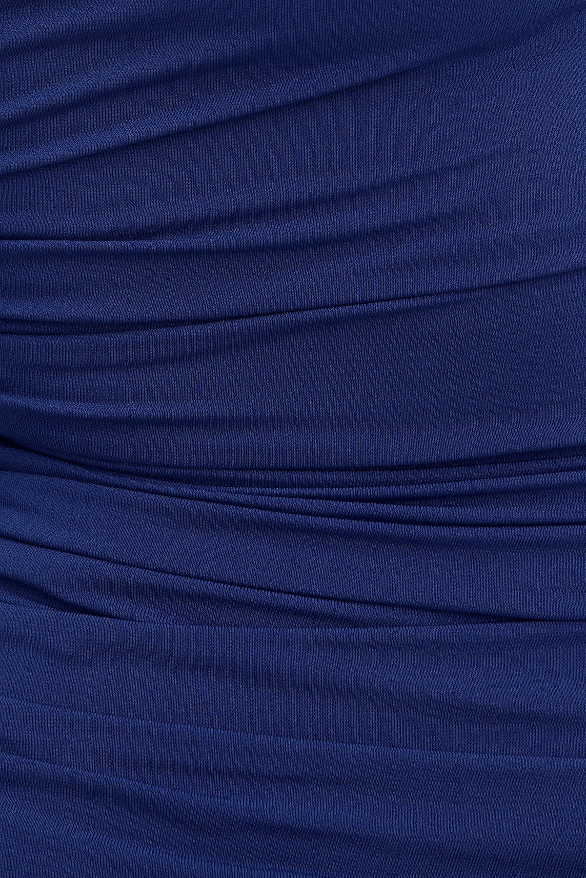 Sculpt Cowl Halter Top Blue - Dynamite