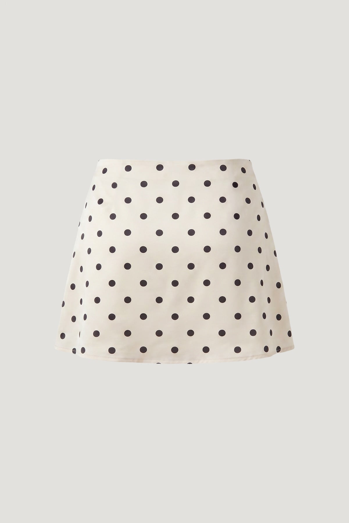 Slip Satin Mini Skirt Black - Dynamite