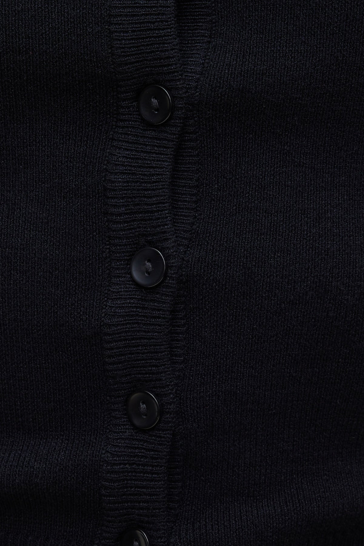 Rebecca Crewneck Cardigan Black - Dynamite