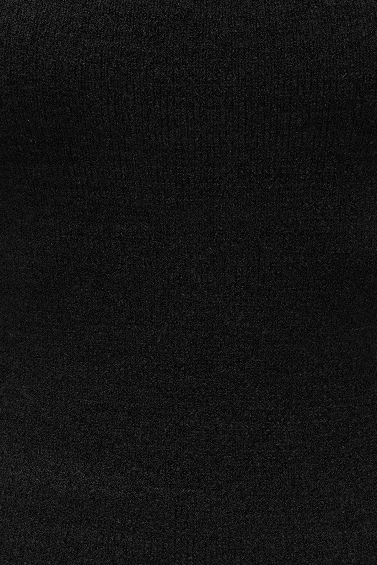 Mock Neck Sweater Tank Top Black - Dynamite