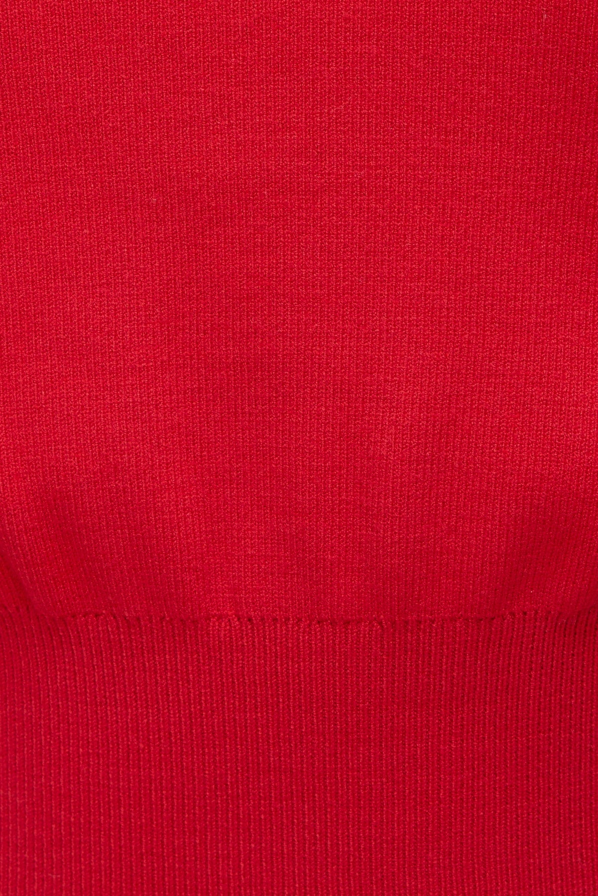 Clara Short Sleeve Sweater Red - Dynamite