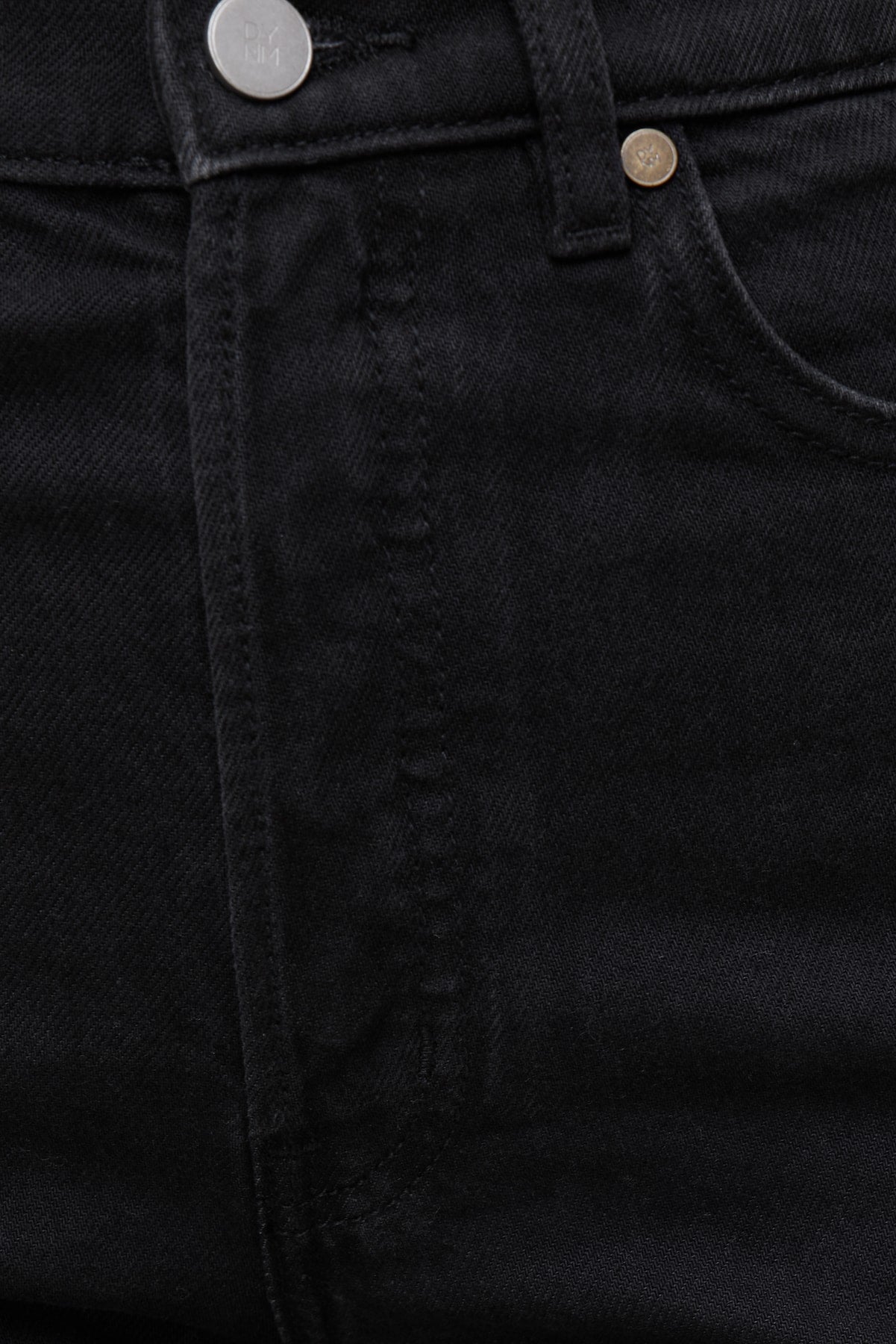 Olivia High Rise Straight Leg Jeans Black - Dynamite