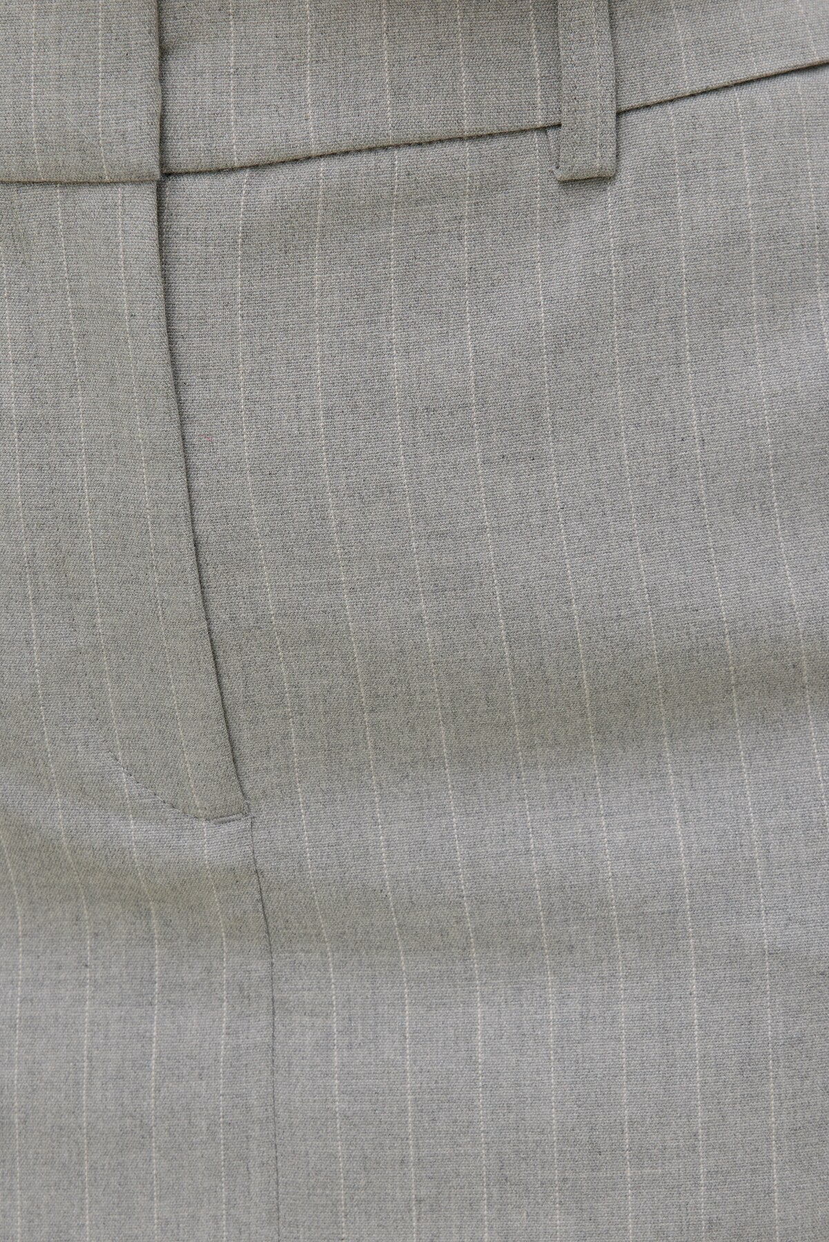 Josefine Pinstripe Mini Skort Gray - Dynamite