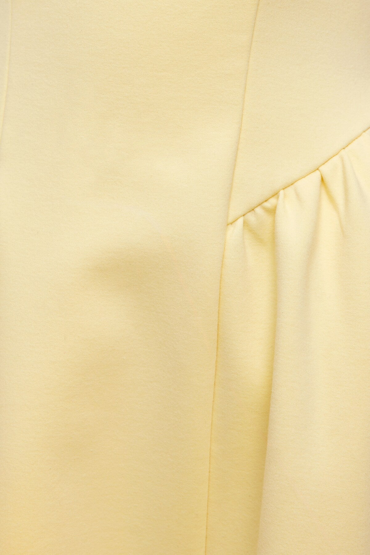 Irina Ponte Midi Dress Yellow - Dynamite