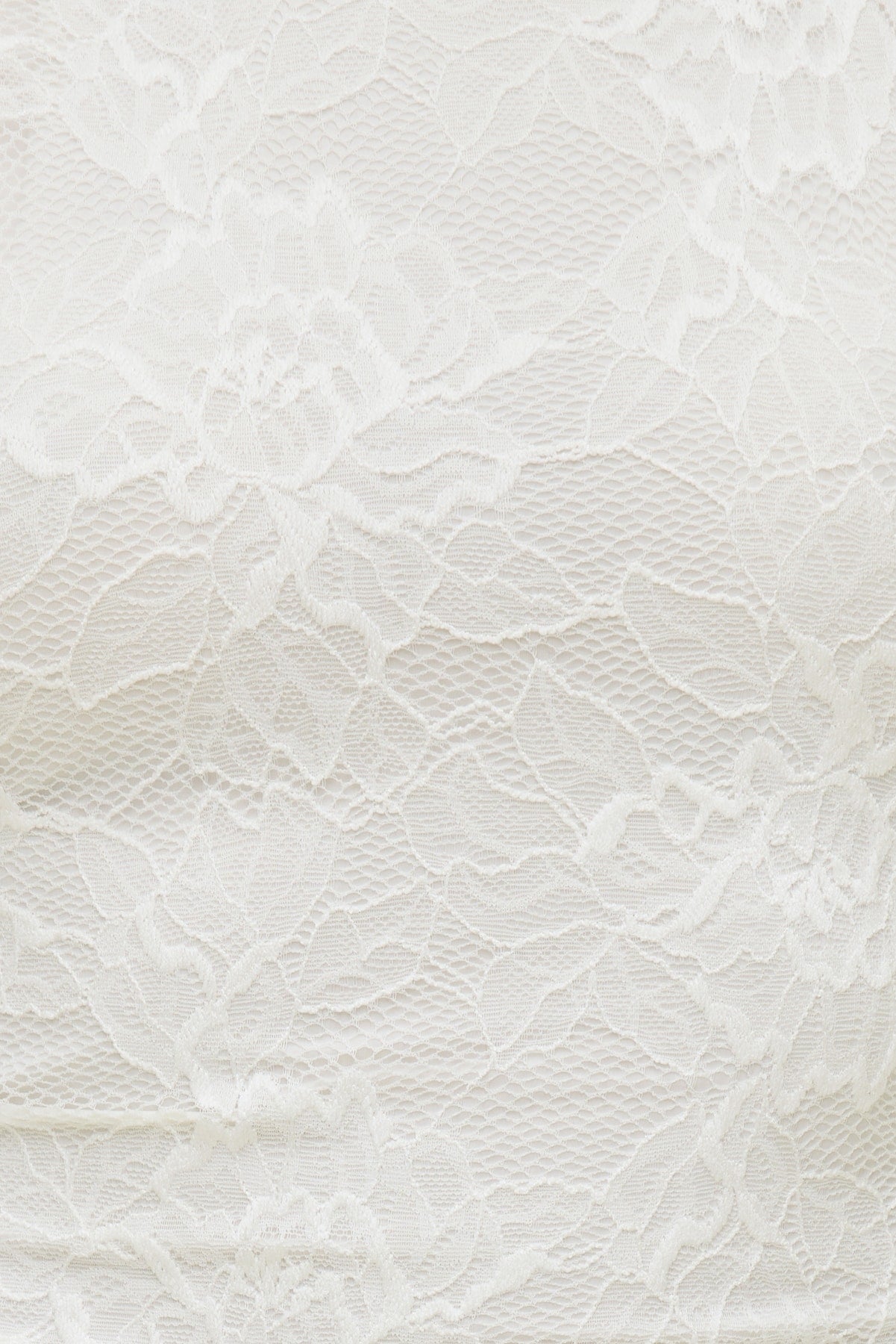 Lace Halter Top White - Dynamite