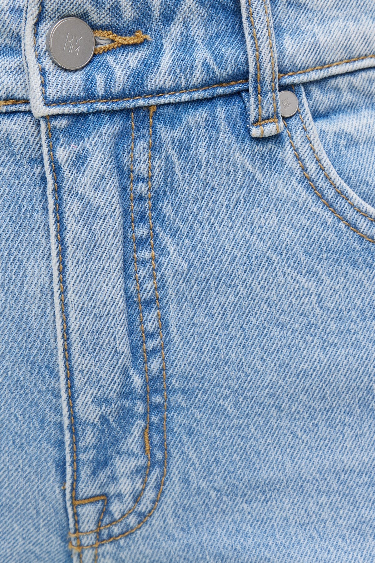 Frenchie High Rise Slim Leg Jeans Blue - Dynamite
