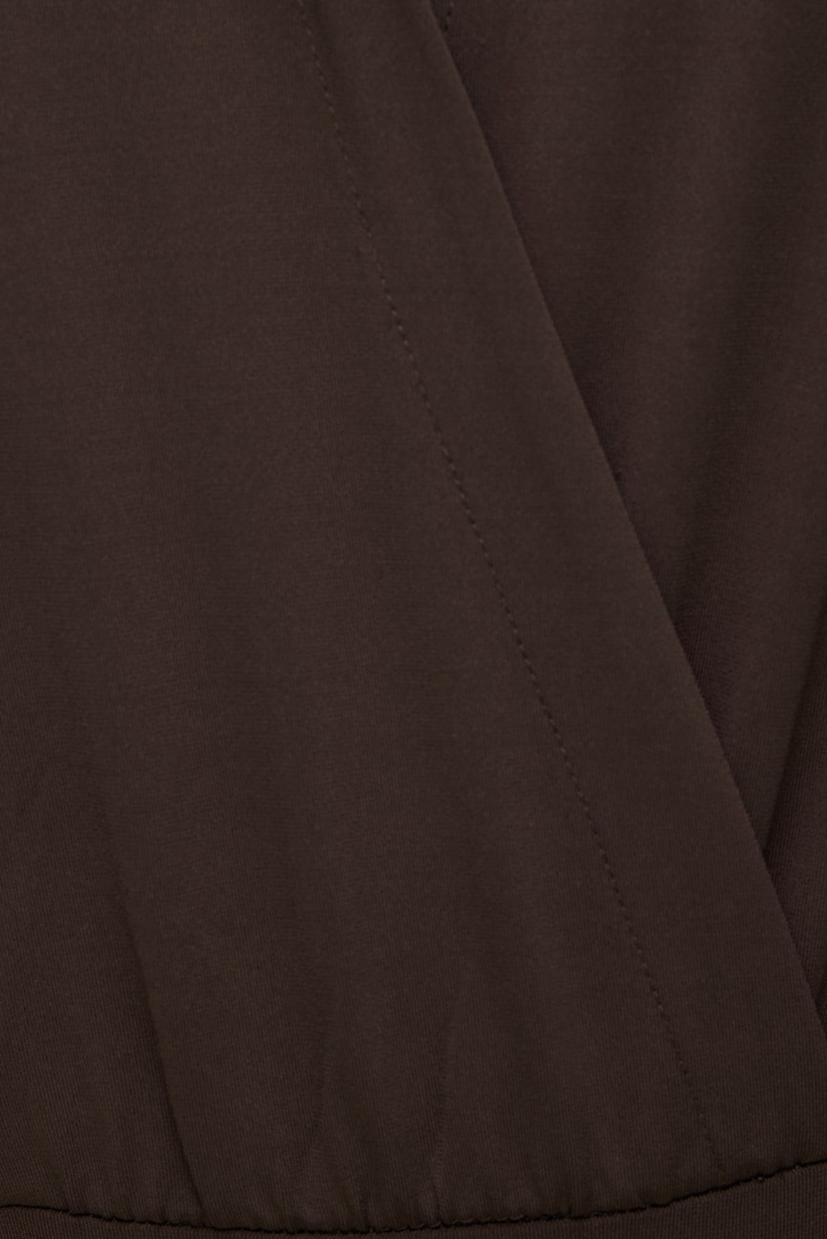Sculpt Collared Bodysuit Brown - Dynamite