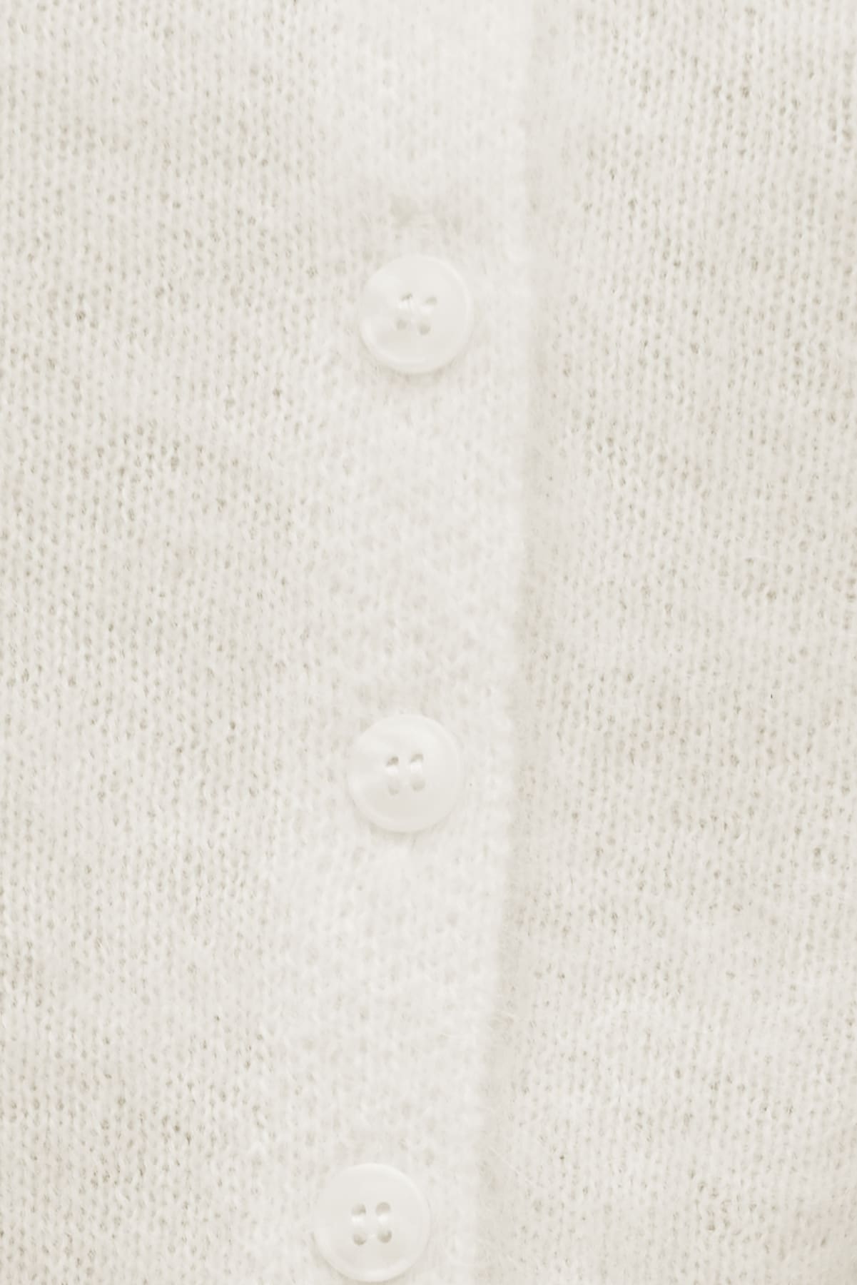 Premium Mohair Short Sleeve Cardigan White - Dynamite