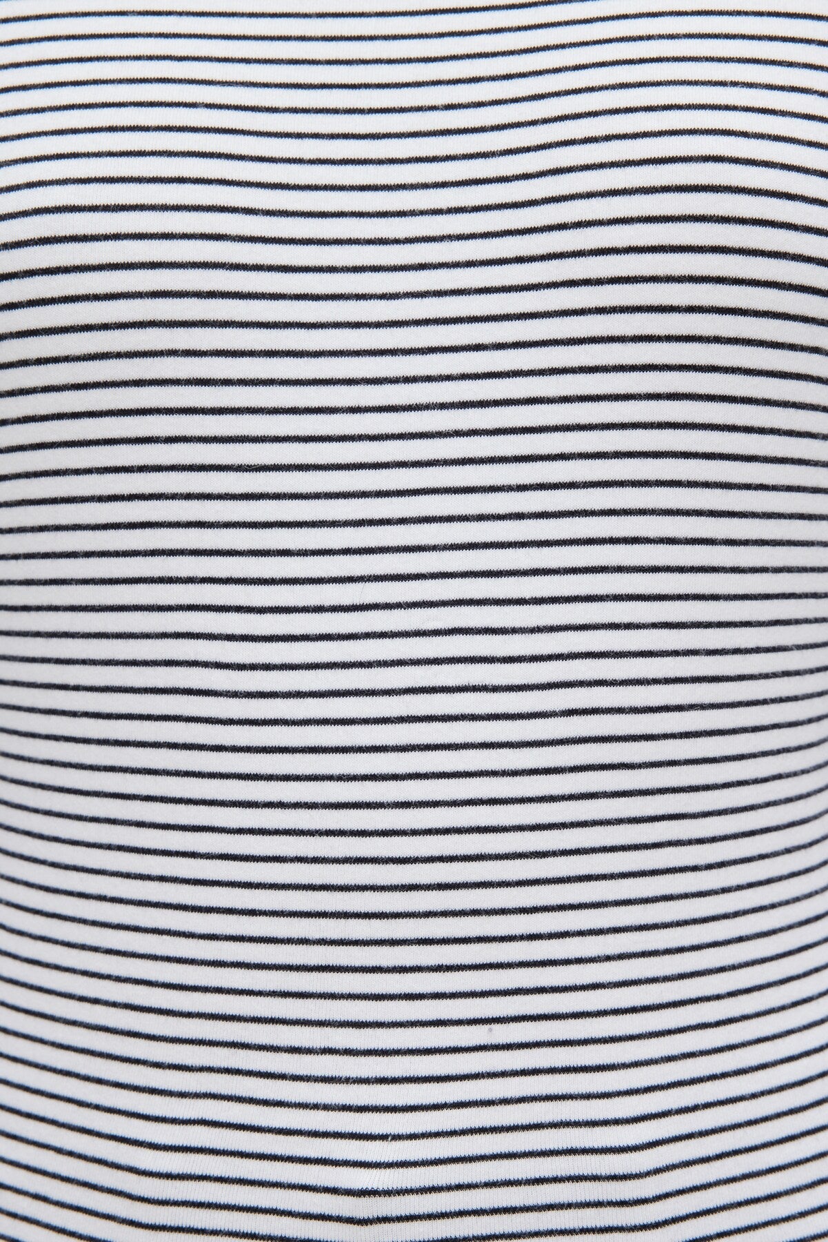 Striped Dolman Heavy Cotton Top White - Dynamite