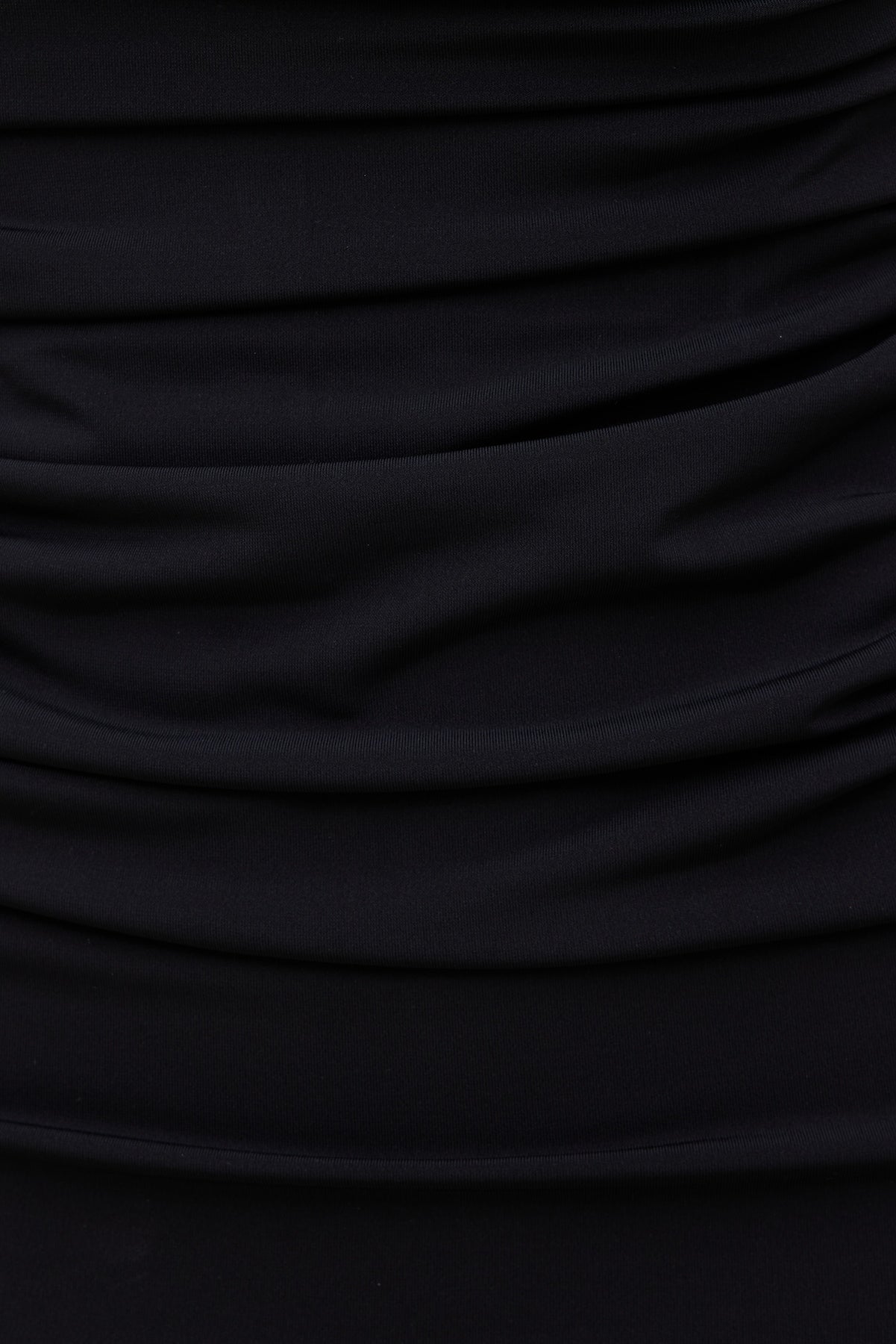 Bria Sculpt Mock Neck Maxi Dress Black - Dynamite