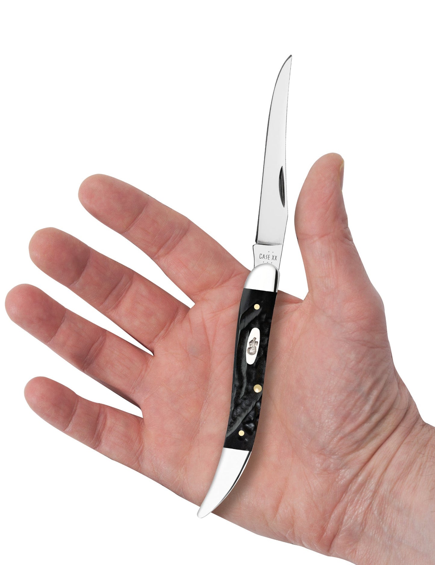 Case Knives Jigged Rough Black® Synthetic Medium Texas Toothpick