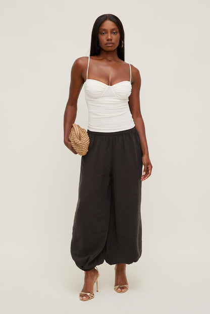 Monet Mesh Top White - Dynamite