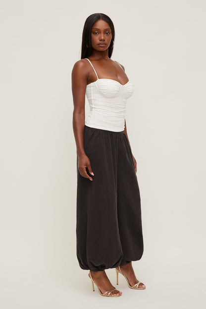 Monet Mesh Top White - Dynamite