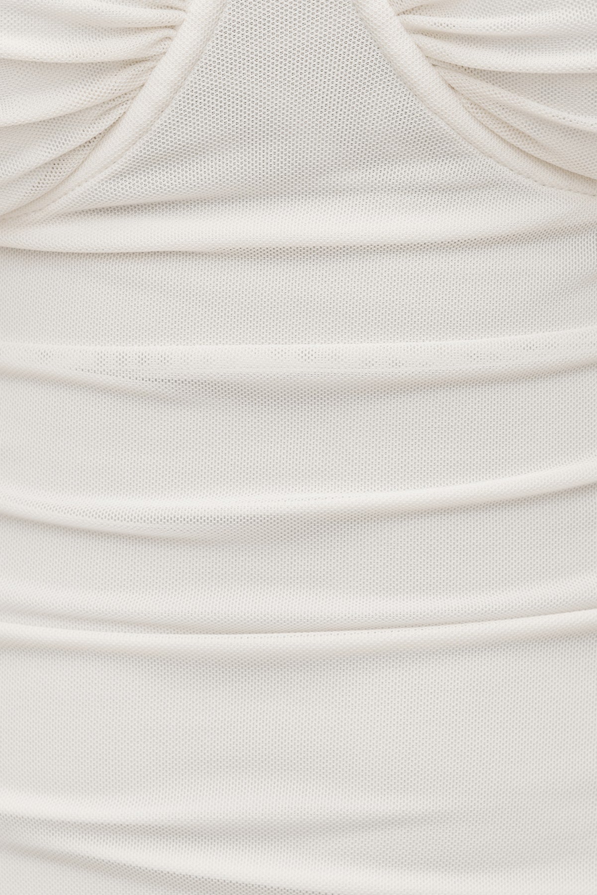 Monet Mesh Top White - Dynamite