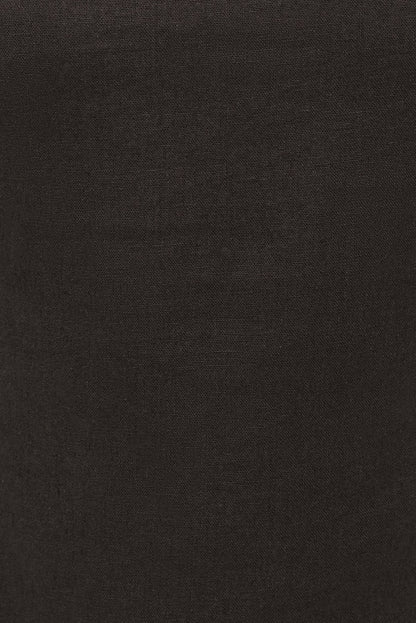 Linen Apron Top Brown - Dynamite