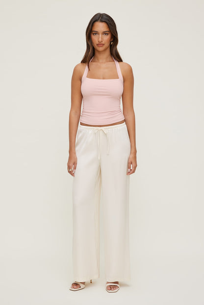 Sculpt Halter Top Pink - Dynamite