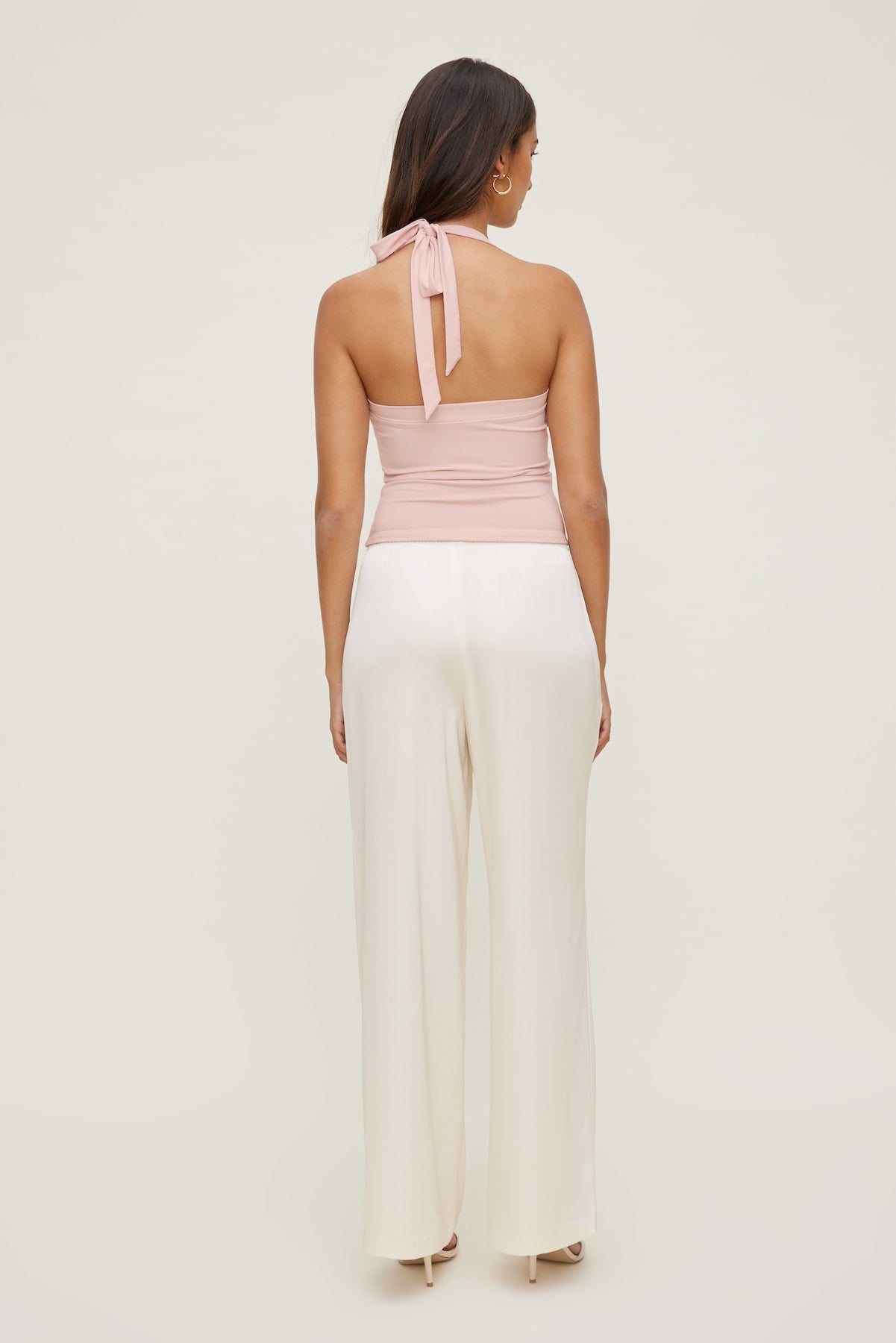 Sculpt Halter Top Pink - Dynamite