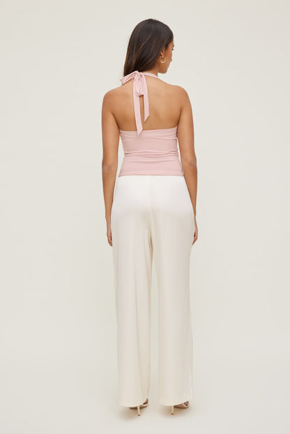 Sculpt Halter Top Pink - Dynamite