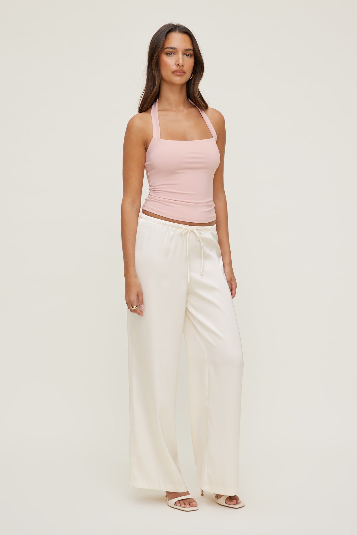 Sculpt Halter Top Pink - Dynamite