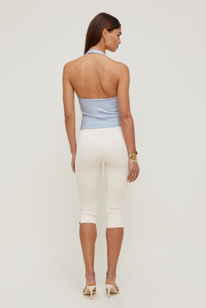 Ponte Halter Top Blue - Dynamite