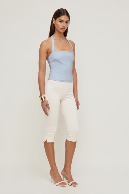 Ponte Halter Top Blue - Dynamite