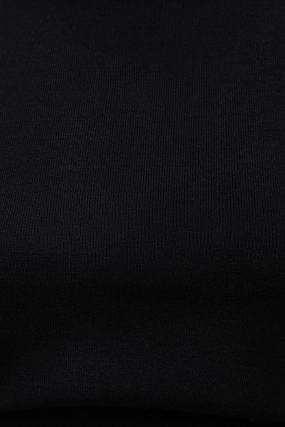 Aria Boat Neck Sweater  Black - Dynamite