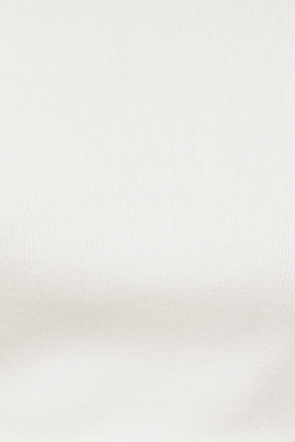 Clara Short Sleeve Sweater White - Dynamite