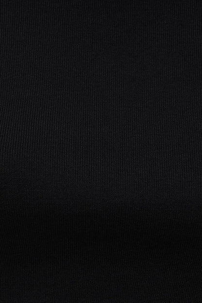 Clara Short Sleeve Sweater Black - Dynamite