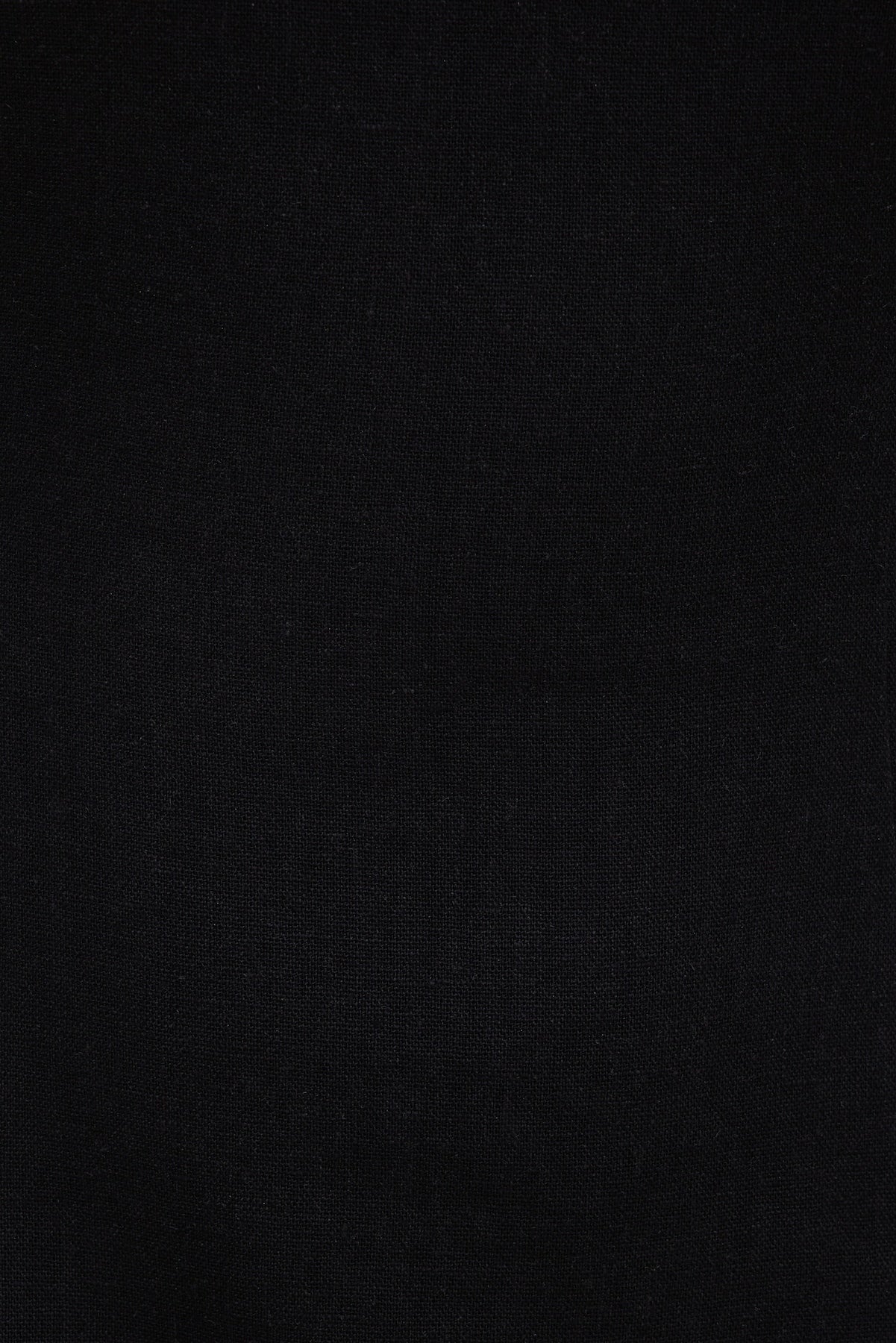 Alaya Linen Mini Dress Black - Dynamite