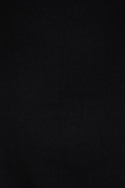 Alaya Linen Mini Dress Black - Dynamite
