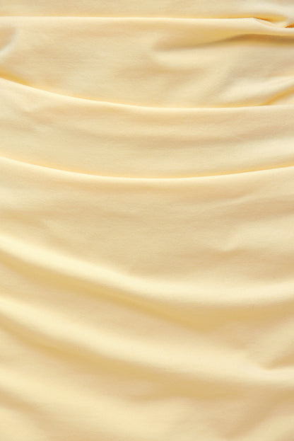 Kate Cotton Mini Dress Yellow - Dynamite