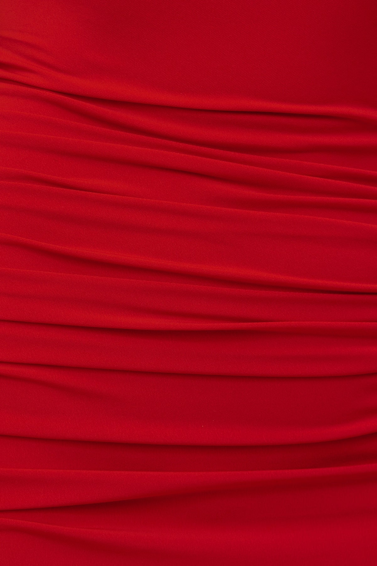 Sculpt Slit Maxi Dress Red - Dynamite