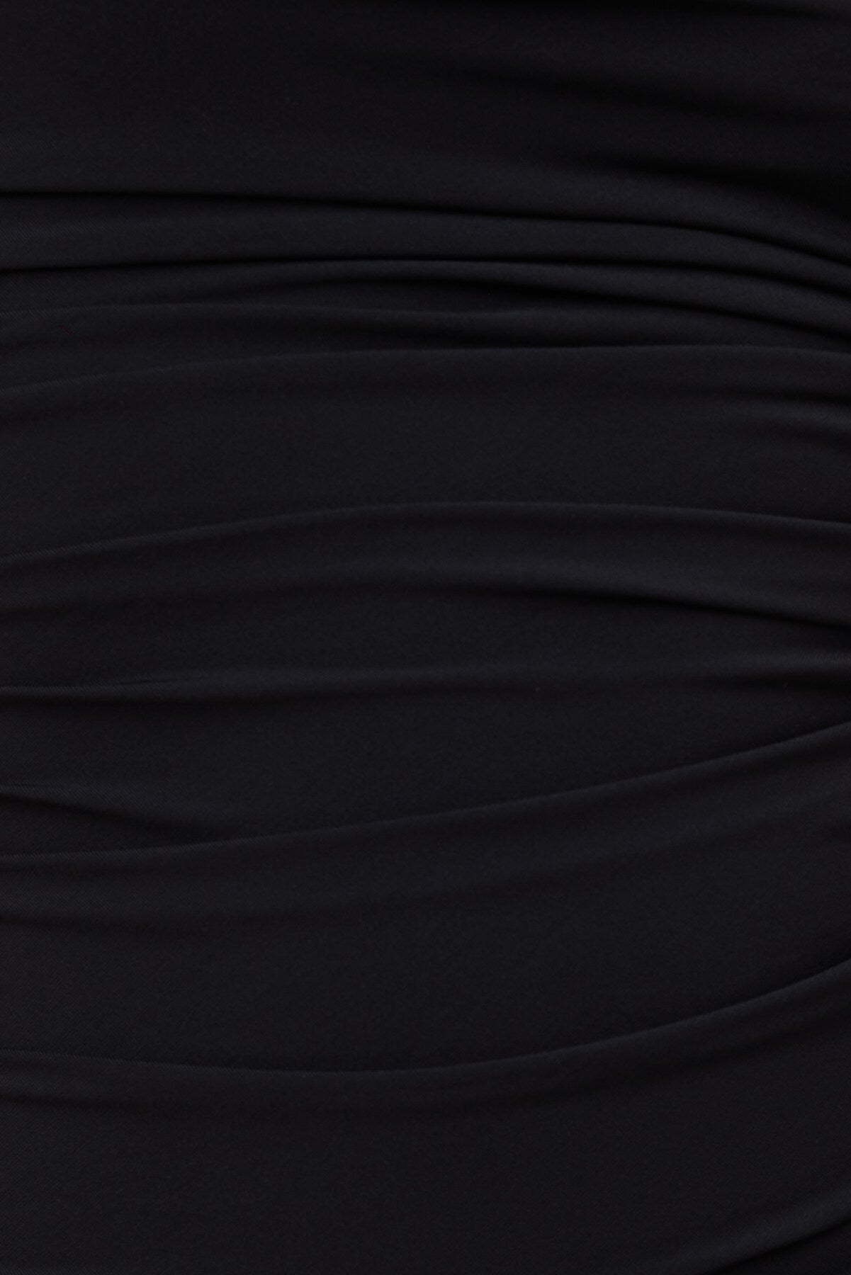 Sculpt Ruched Mini Dress Black - Dynamite
