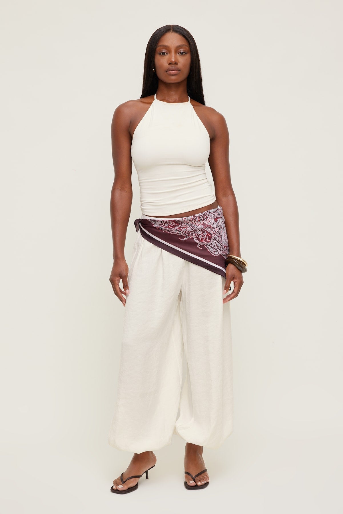 Balloon Pants White - Dynamite