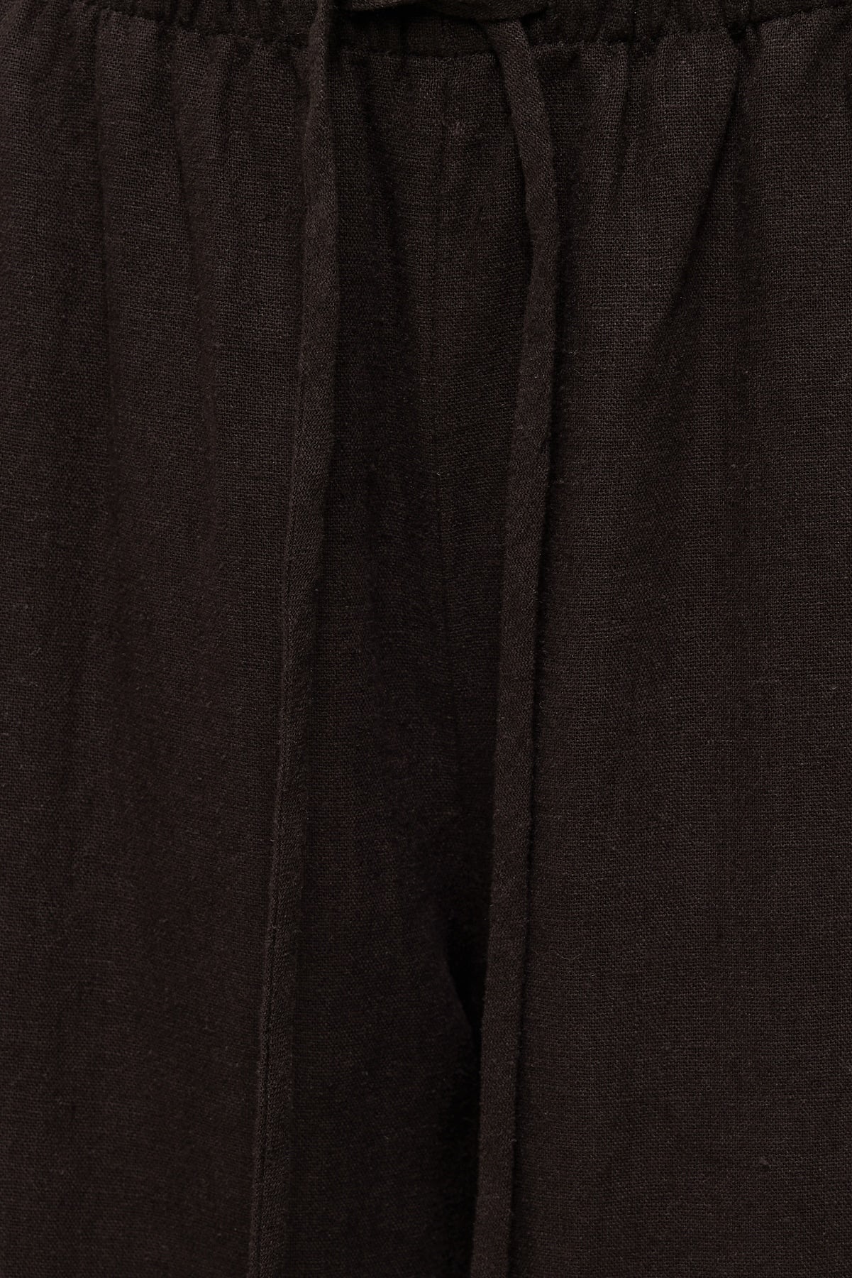 Alex Linen Wide Leg Pants Brown - Dynamite