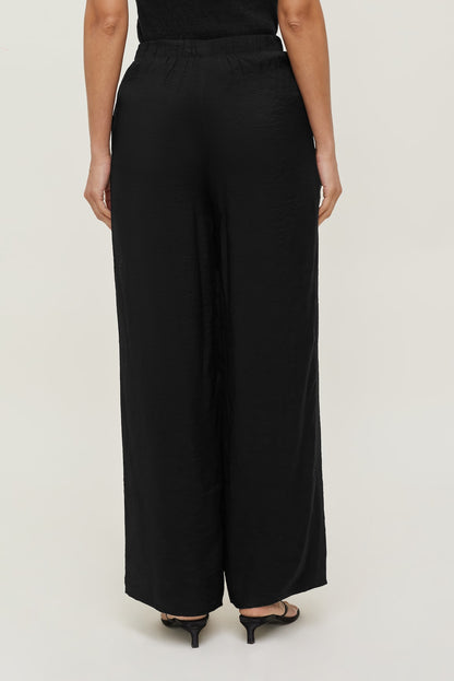 Priya Wide Leg Pants BLACK - Dynamite