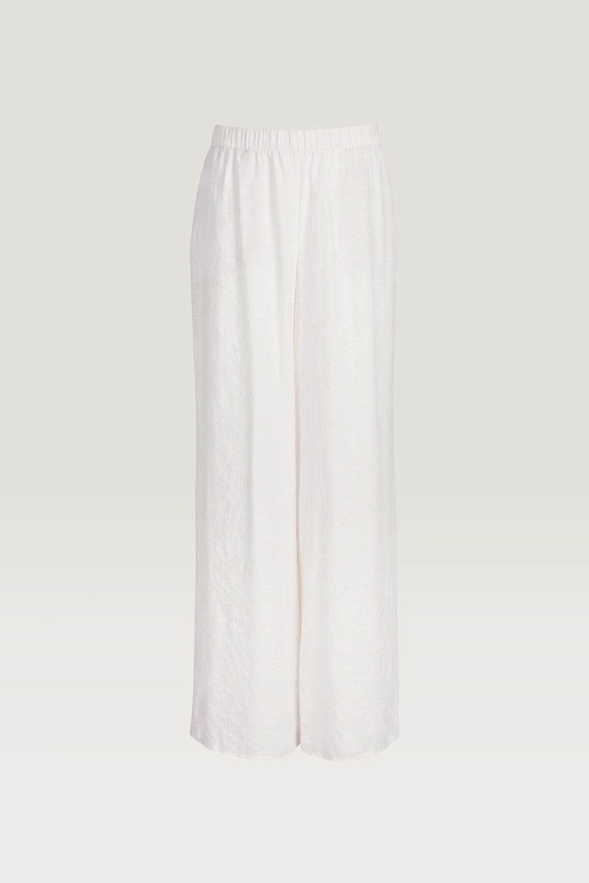 Priya Wide Leg Pants White - Dynamite