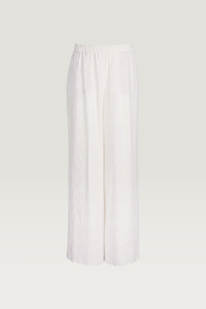 Priya Wide Leg Pants White - Dynamite