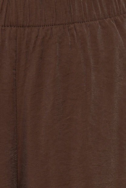 Priya Wide Leg Pants Brown - Dynamite