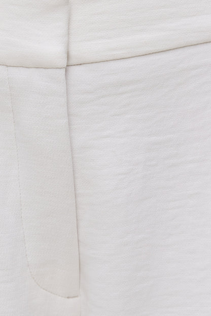 Alex Airflow Wide Leg Pants White - Dynamite