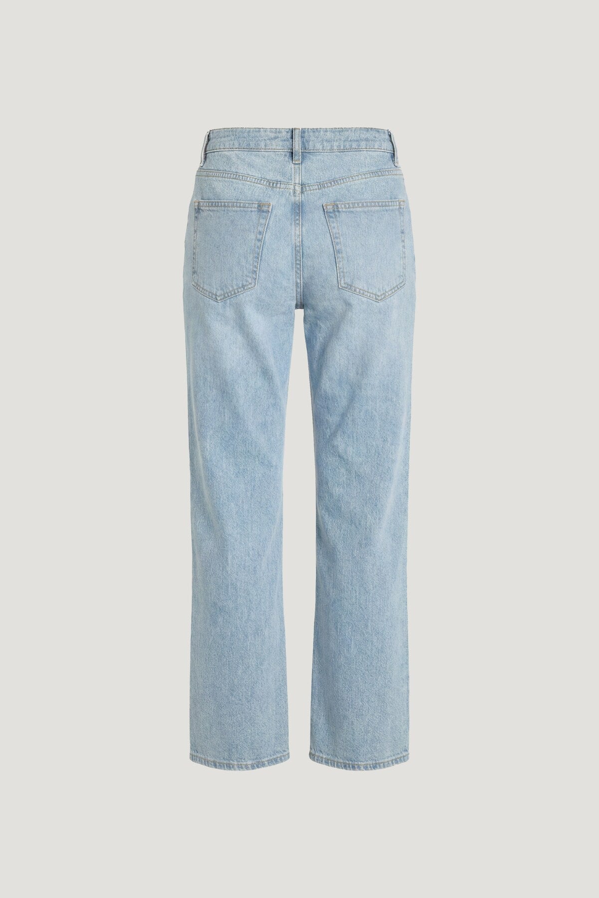 Low Rise Relaxed Straight Leg Jeans Blue - Dynamite