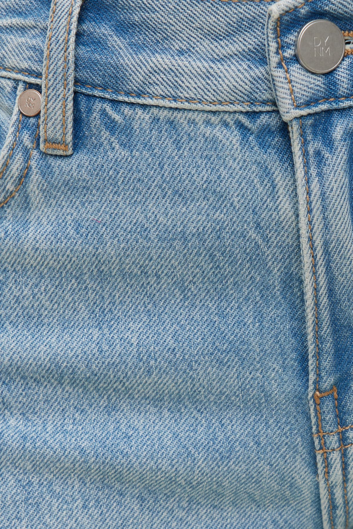 Low Rise Relaxed Straight Leg Jeans Blue - Dynamite