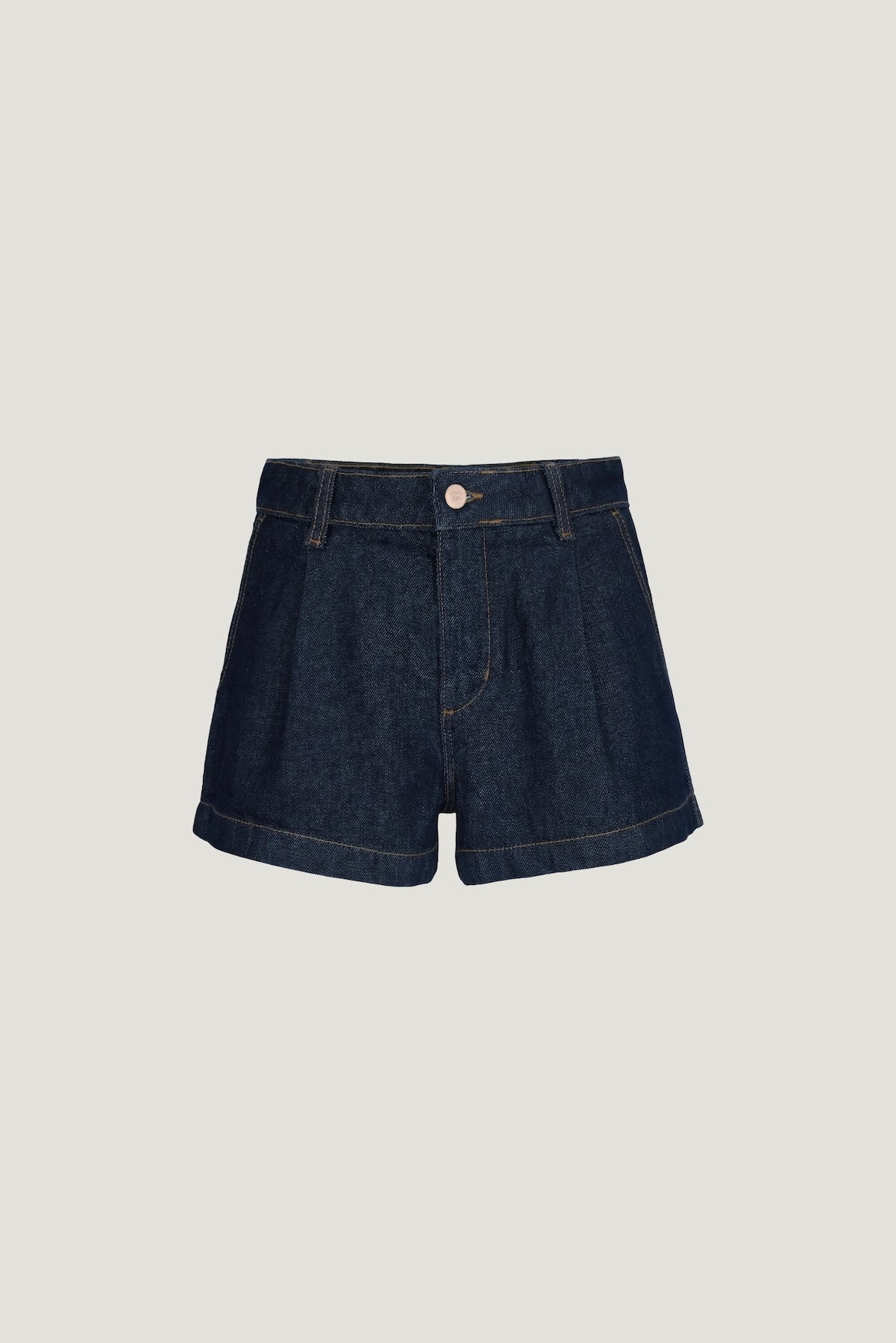 Eliana High Rise Jean Shorts Blue - Dynamite