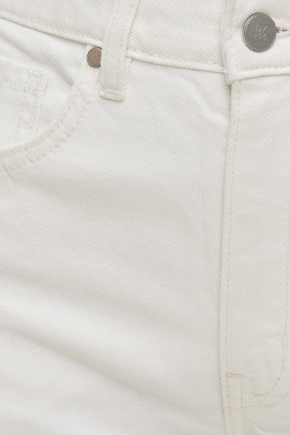 Heidi High Rise Wide Leg Jeans Beige - Dynamite