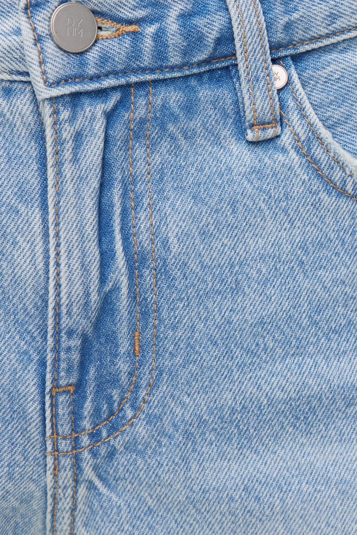 James Relaxed Mid Rise Jean Shorts Blue - Dynamite