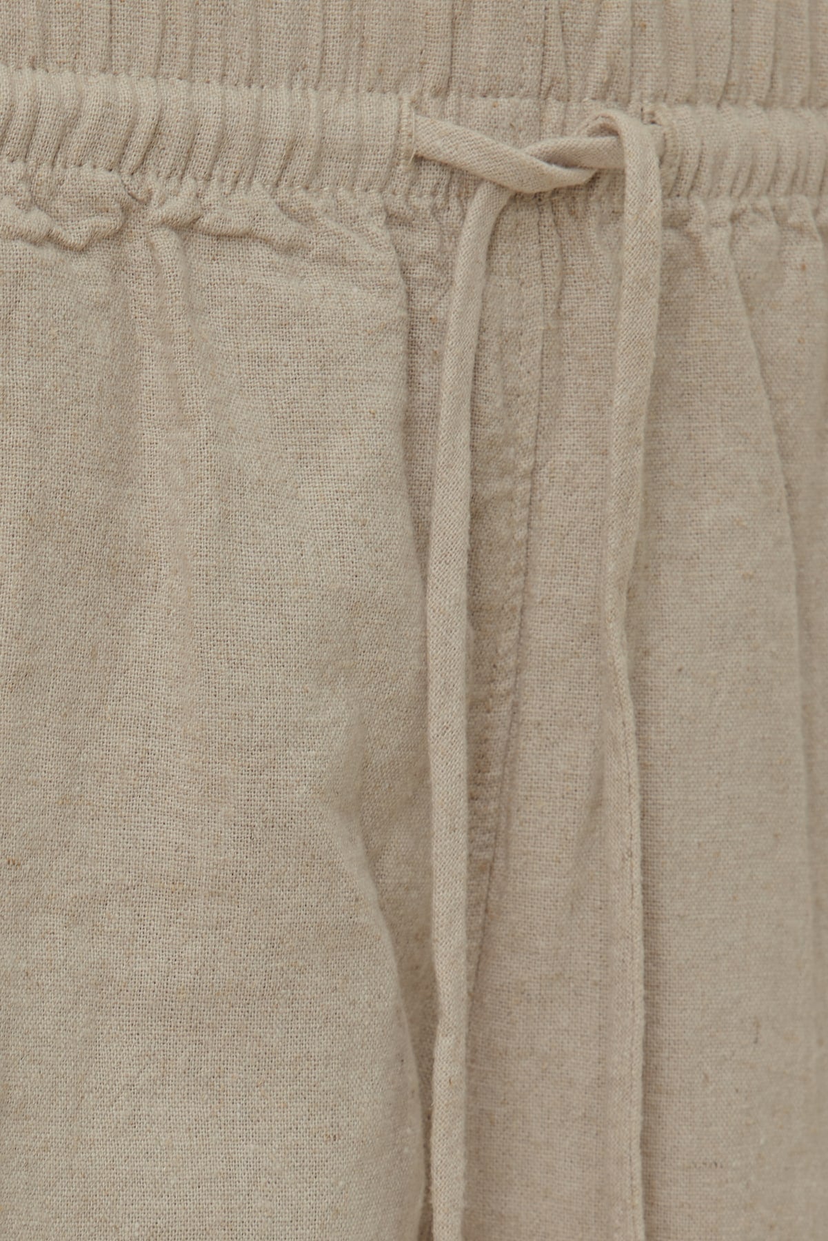 Linen High Rise Shorts Beige - Dynamite