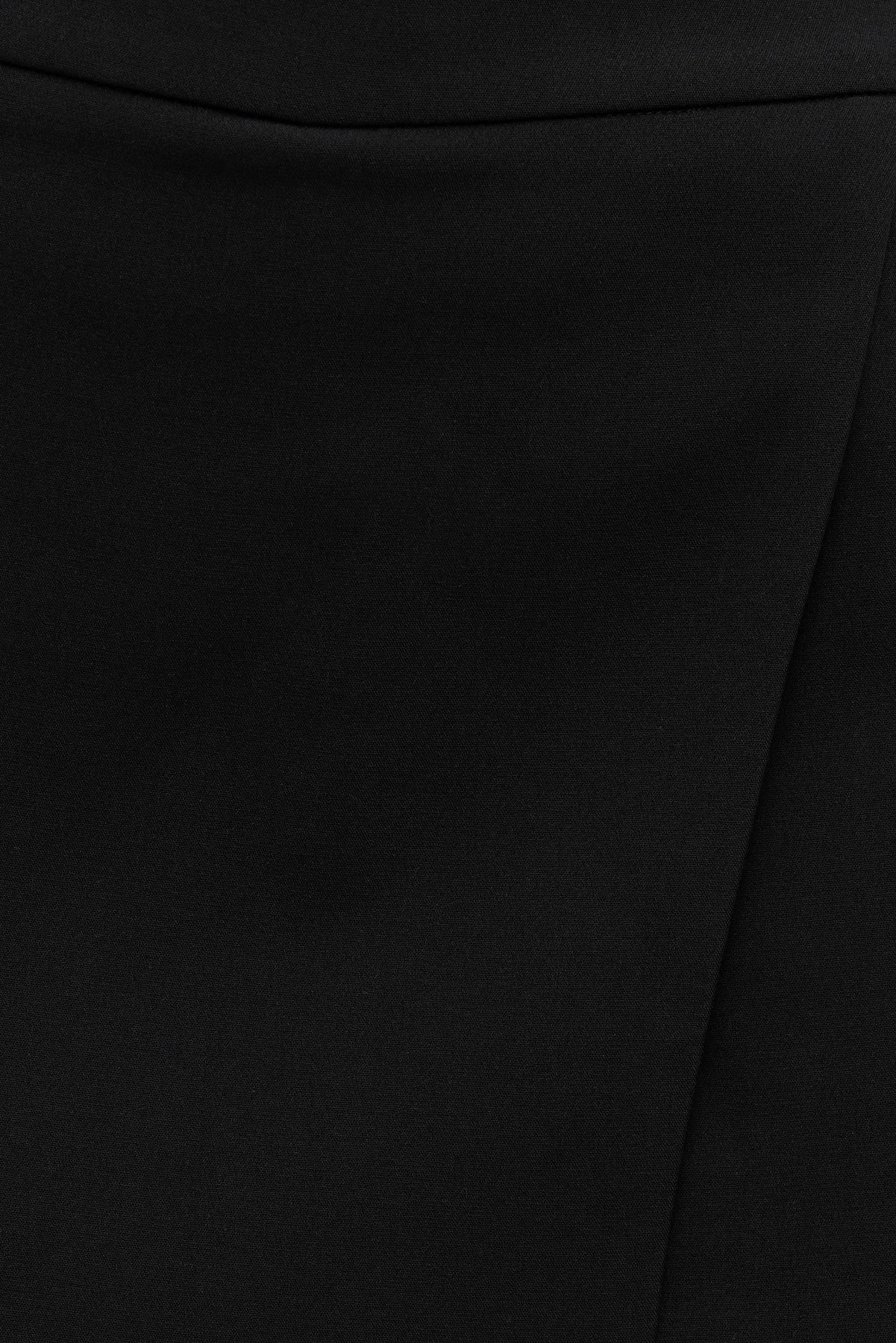 Penny Asymmetric Mini Skort Black - Dynamite