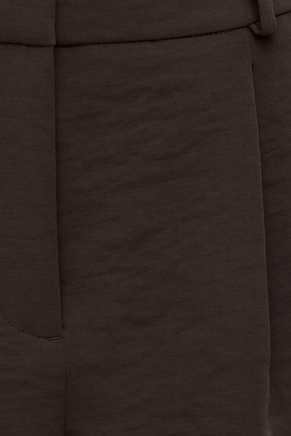 Airflow Ultra High Rise Shorts Brown - Dynamite