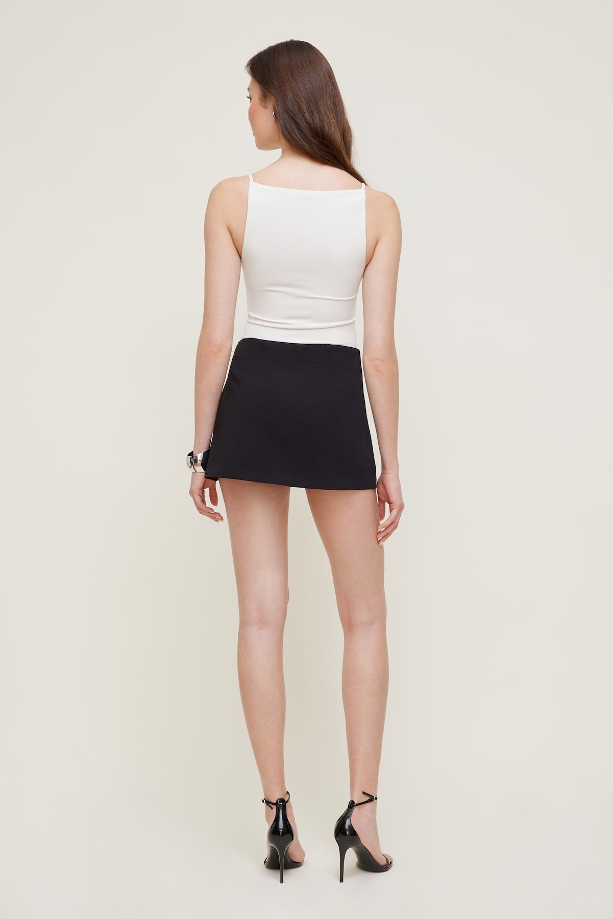 Stacie Airflow Mini Skort Black - Dynamite